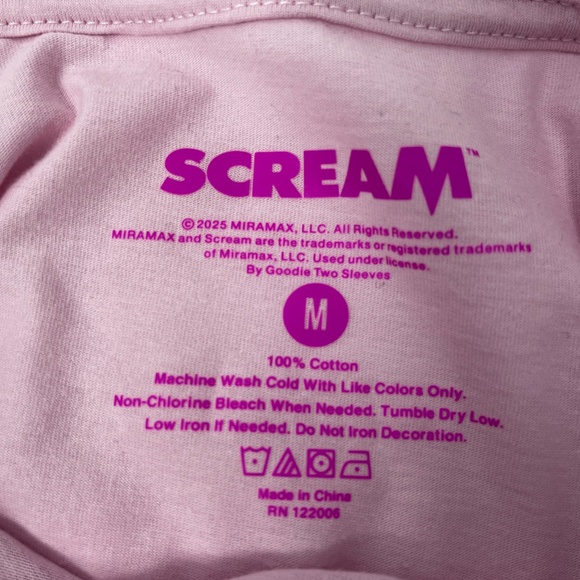 Scream Movie T-shirt (Medium) Brand New - Picture 2 of 3